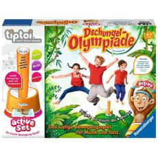 tiptoi® Spiel - ACTIVE Set Dschungel-Olympiade - Bewegungsspiel ab 4 Jahre