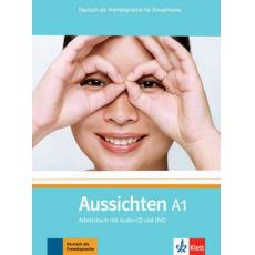 [自营二手]Aussichten A1 / Arbeitsbuch mit Audio-CD und DVD 成人德语教材（9成新）