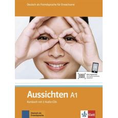 [自营二手]Aussichten A1 / Kursbuch mit 2 Audio-CDs 成人德语教材（9成新）